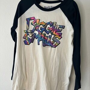 Rowdy Sprout Biggie Smalls raglan Long Sleeve Tee